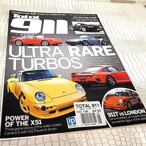 Rare New Unused Total 911 THE PORSCHE MAGAZINE ISSUE 108